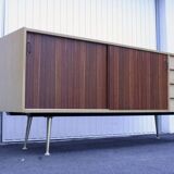 Mid Century Sideboard with brass legs