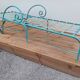Lot 2 chaises longues anciennes fer forgé et ses 2 guéridons