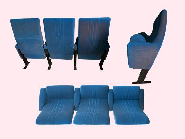 Trois fauteuils de cinéma