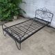 Wrought iron bed