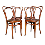 4 chairs bistrot Kohn n°55 early twentieth