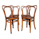 4 chairs bistrot Kohn n°55 early twentieth