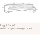 SITS Brandon corner sofa and stool