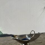 Royal BB silver-plated metal gravy boat