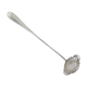 Silver metal sauce ladle