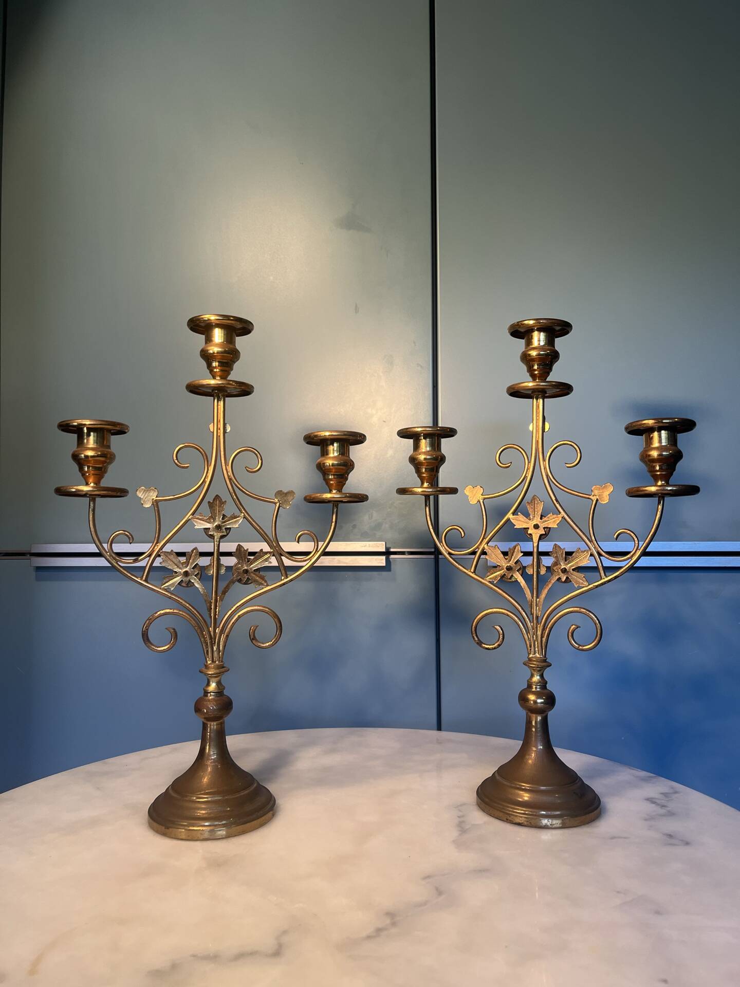 Pair of candlesticks 1900