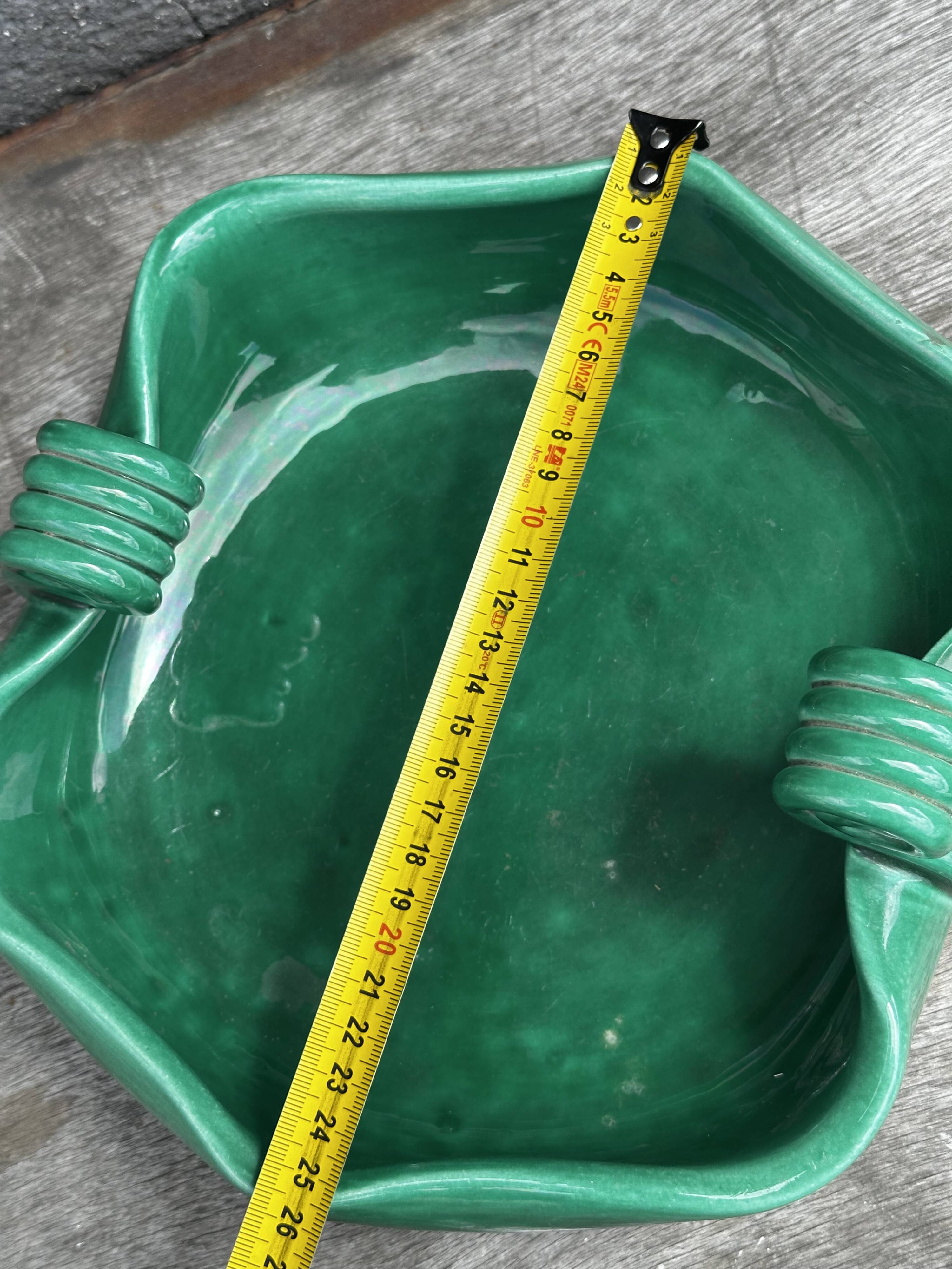 Art Deco 1930s Vallauris Ceramic Empty Pocket Cup