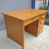 Desk 5 drawers 1 tablet vintage 1950