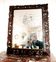 Neo-Gothic mirror in carved oak circa 1940