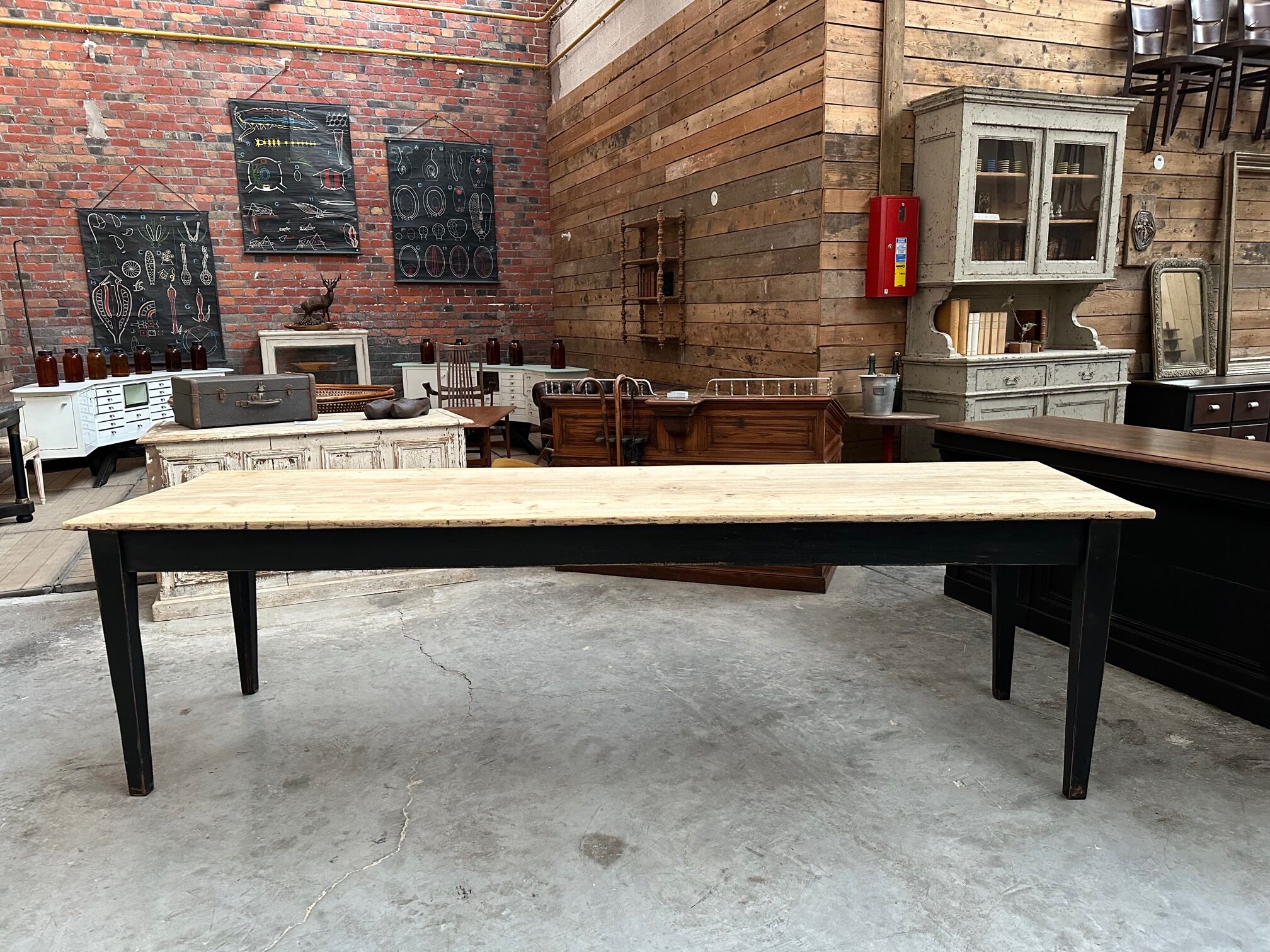 Farmhouse table early twentieth century