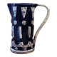 Pichet en céramique bleu et blanc de Keskar