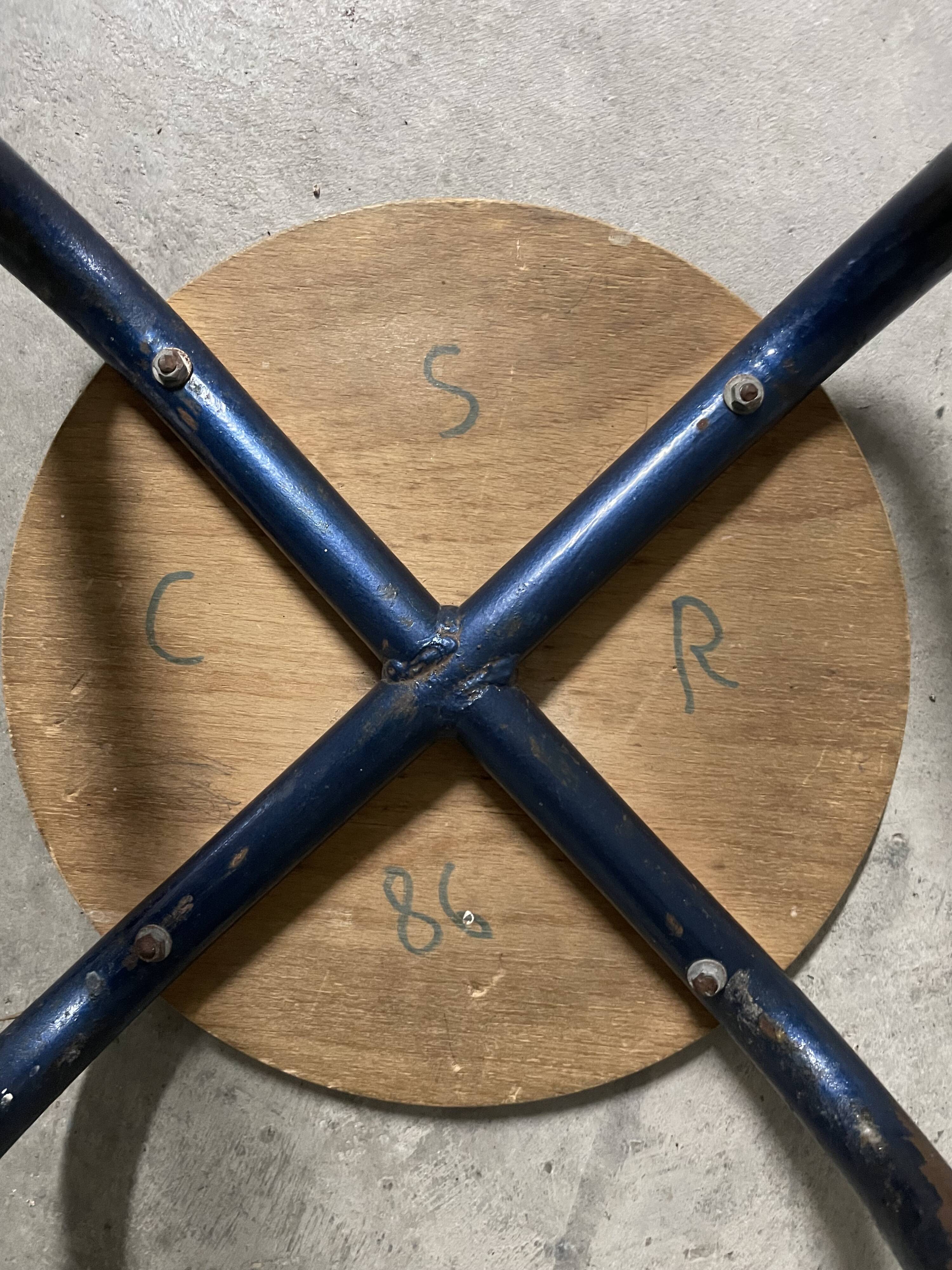 1960s industrial stool