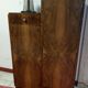 Asymmetrical cabinet Art Deco walnut