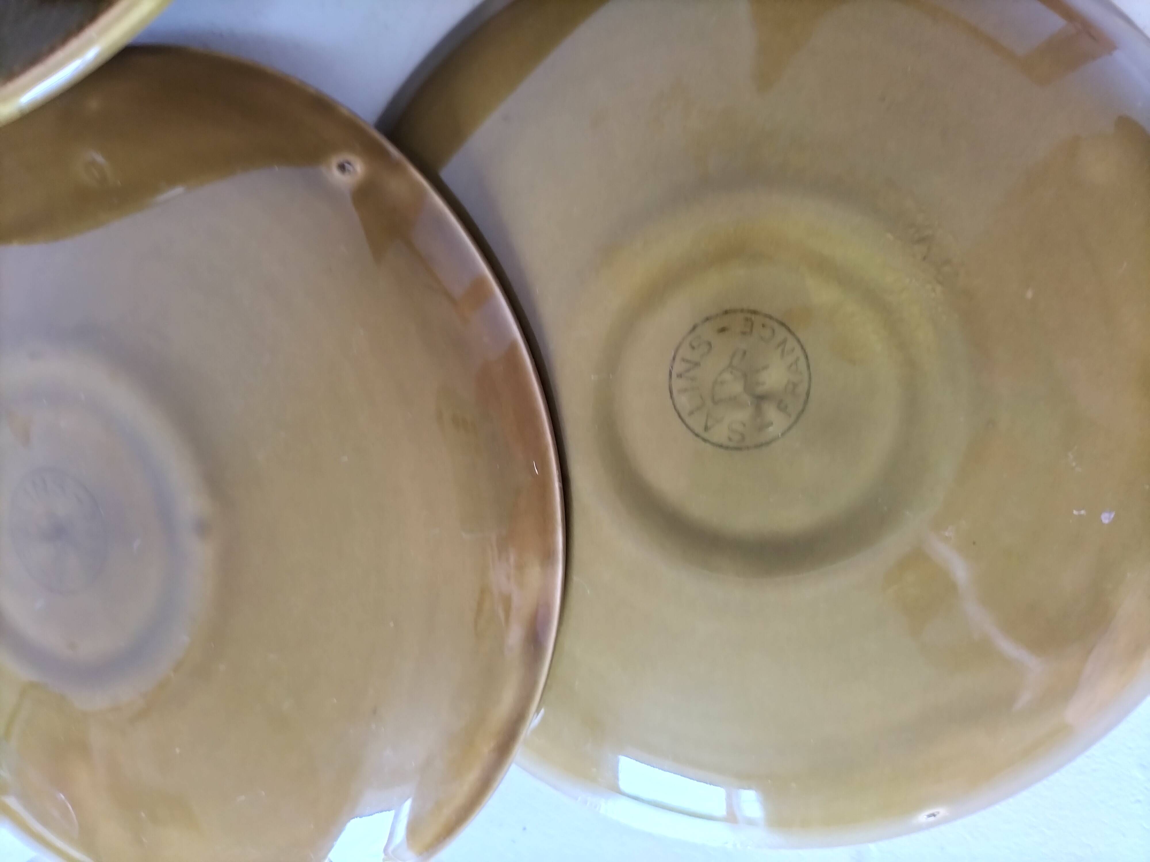 Brunch set - vintage Salins tableware - Miramar model