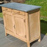 Patinated Parisian buffet – Zinc tray