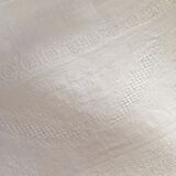 6 old damask linen napkins.