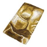 Vintage space age shaggy rug Junghans Germany 1970s