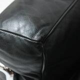 Vintage LC-2 in black leather by Le Corbusier, Jeanneret & Perriand for Cassina