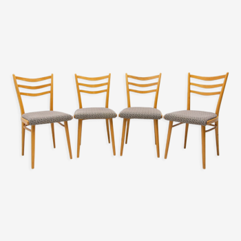 Mid century Dining Chairs by Jitona, 1960s, Set of 4