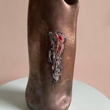 Vase en céramique de forme libre design Idlas