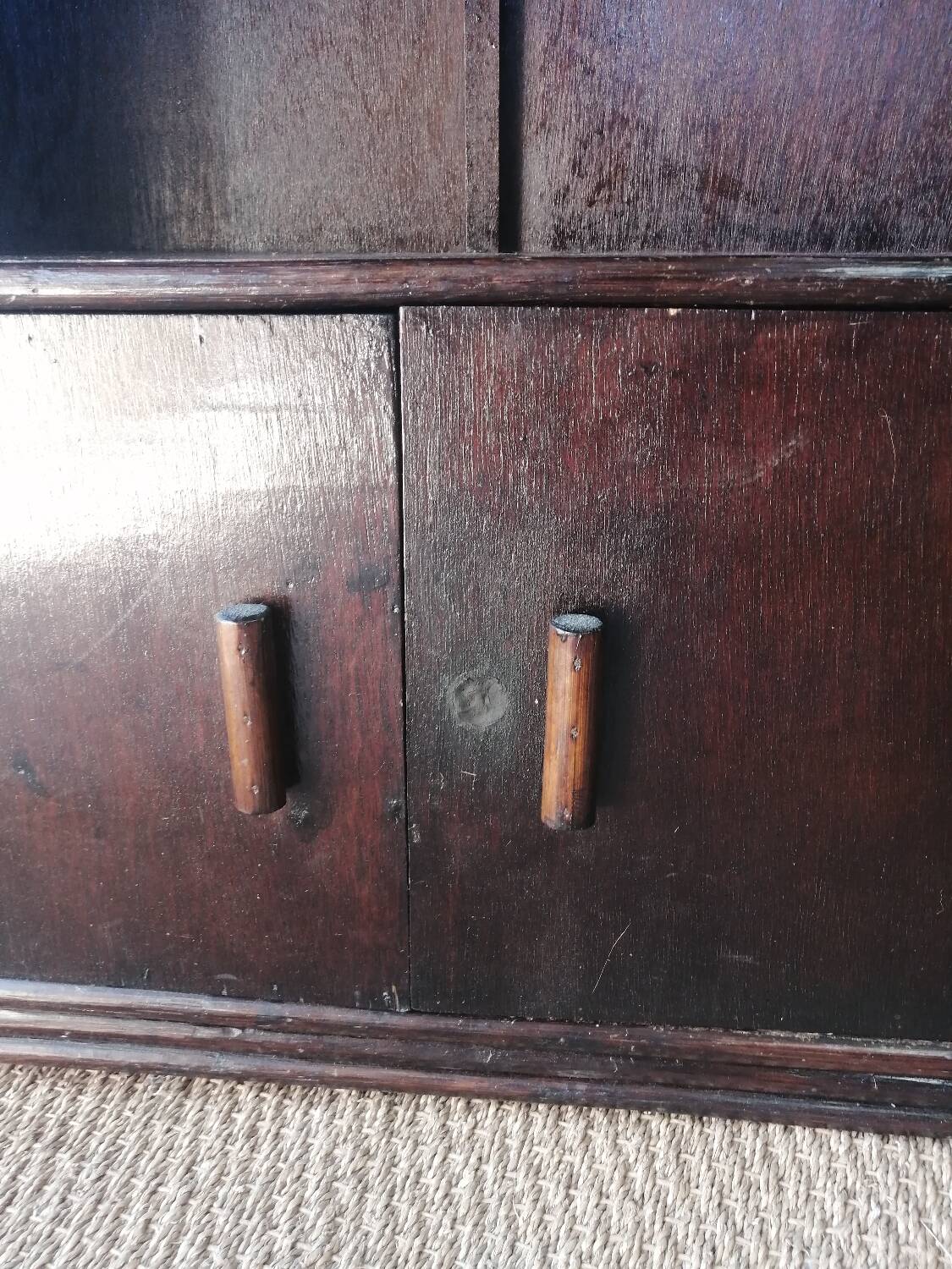 Bamboo and rattan tiki bar, 1940