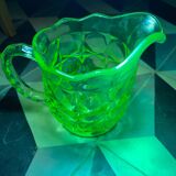 Uranium green pitcher 1930