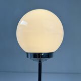 Old small vintage opaline table lamp