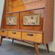 Meuble bar/ buffet/ vaisselier vintage 1960