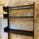 Modular metal bookcase Lips Vago / Seccose Congresso 1970