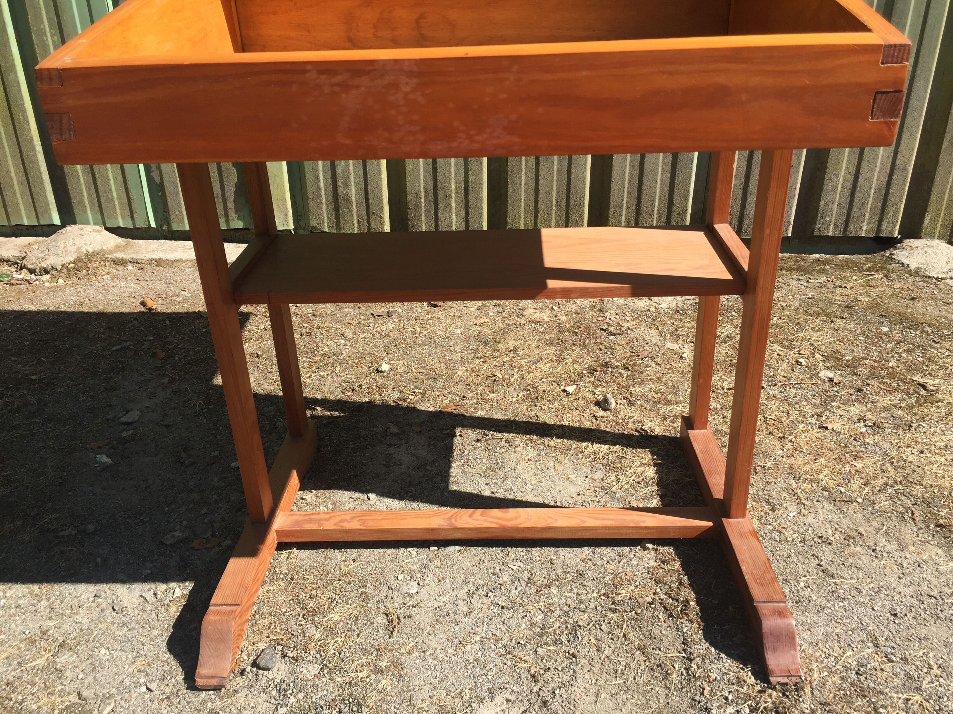 Vintage pitchpin slope desk