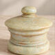 Vintage box in natural stone – Sculpted lid