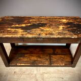 Table old zinc roofer