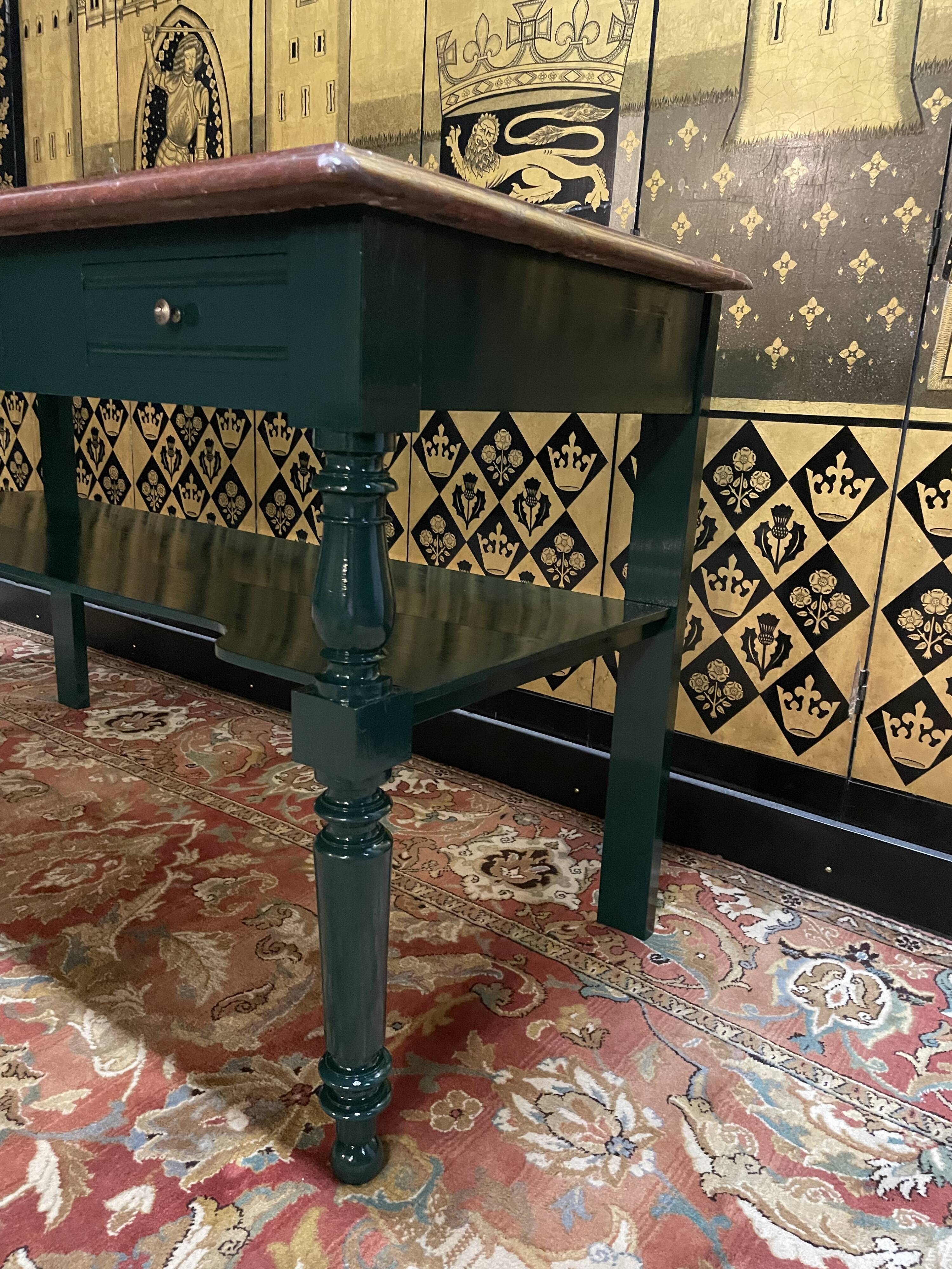 Table de toilette - Coiffeuse Louis Philippe restaurée