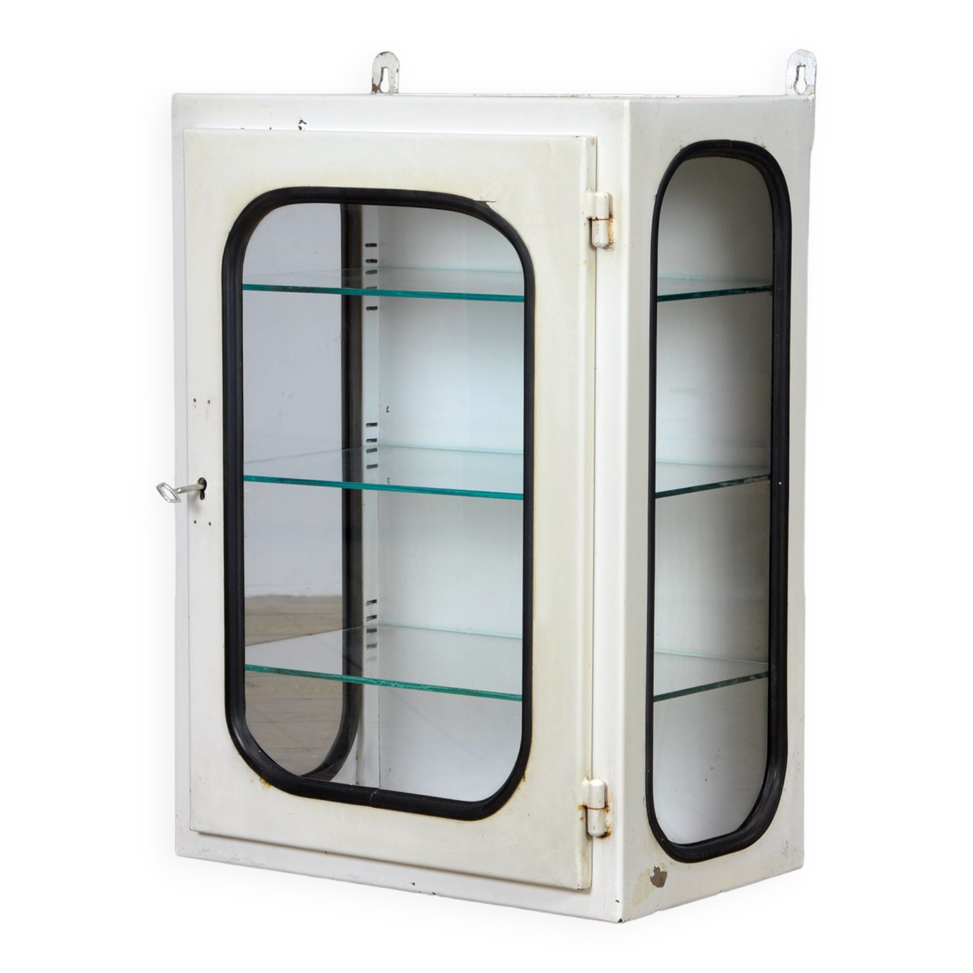 Vintage hospital medicine cabinet 1970s