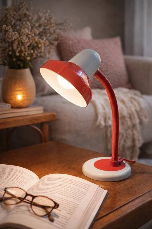 Lampe de bureau vintage space age années 60
