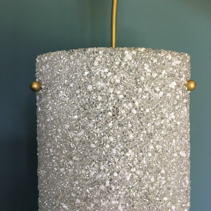 Perspex hanging lamp