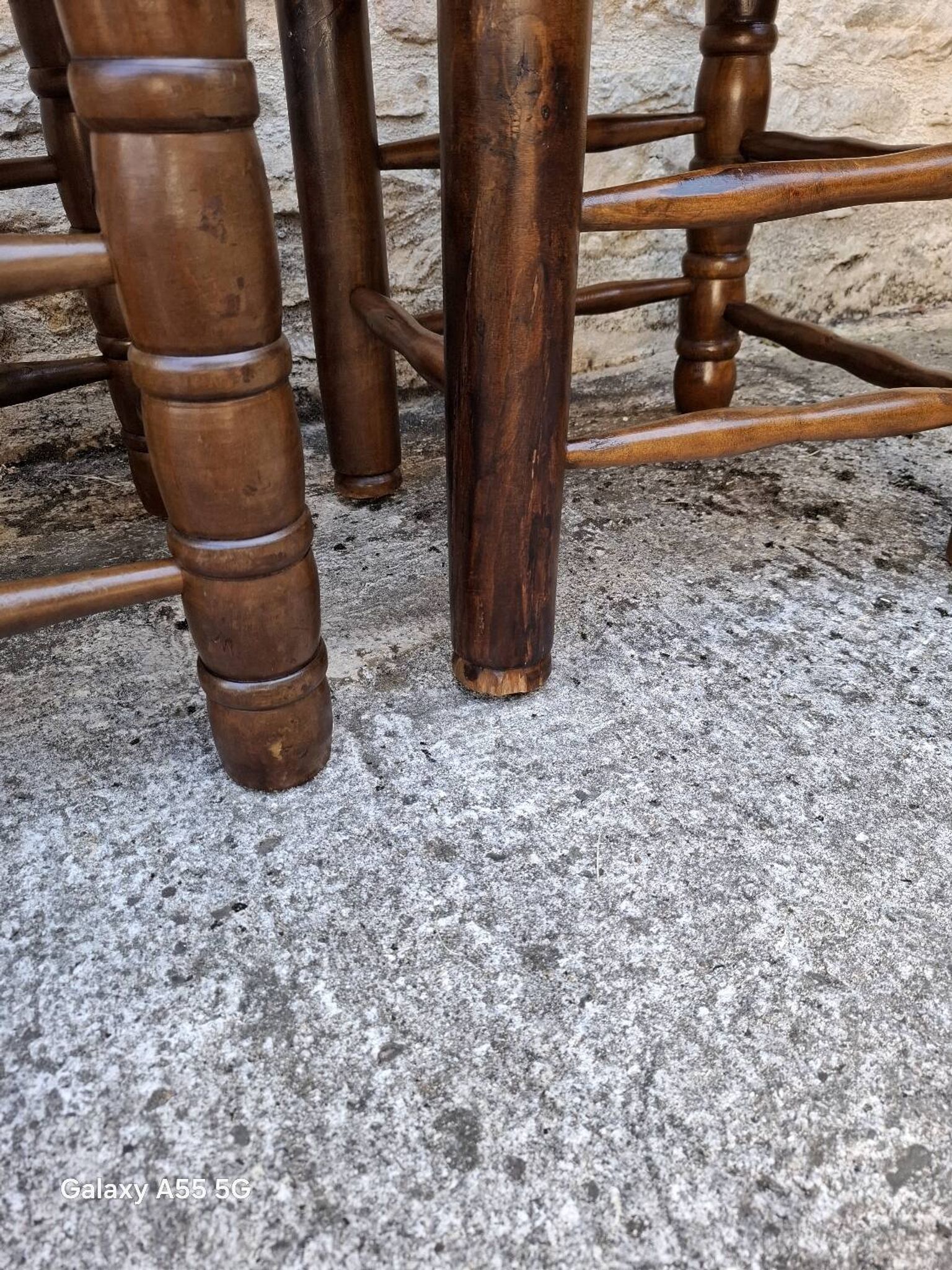 Chaises style Charles Dudouyt