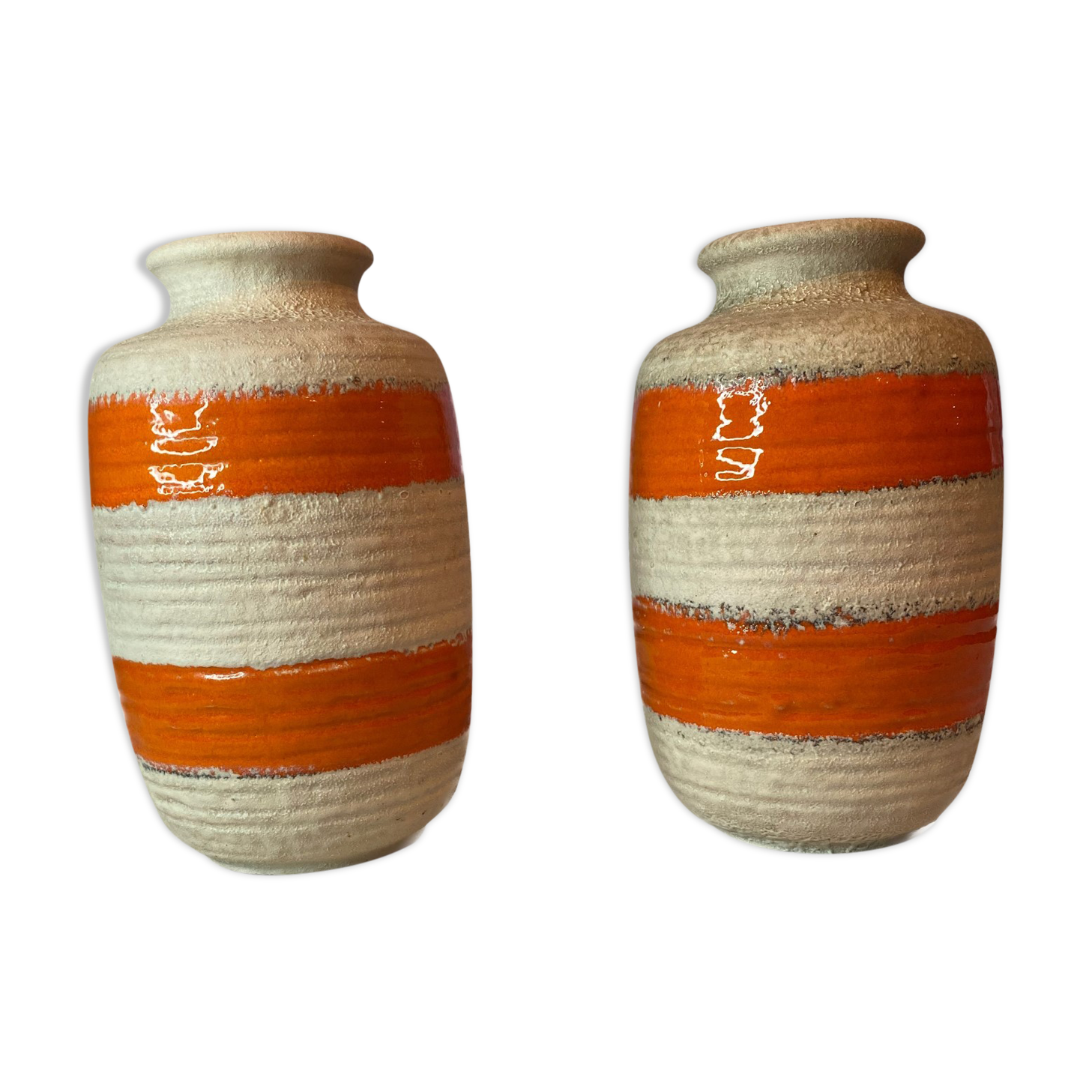Pair of vintage vases 70s