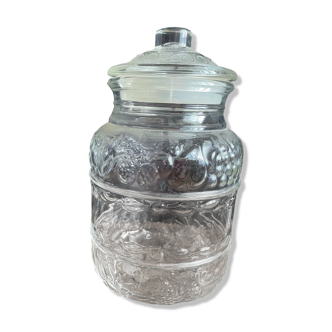 Vintage glass candy jar 4l