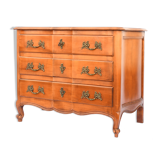 Commode arbalète en merisier