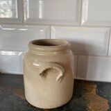 Sandstone pot with handles 12 cm