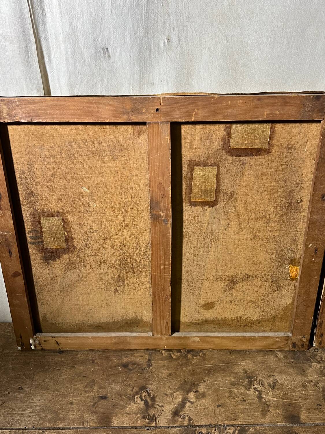 Pair of oils on canvas