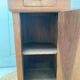 Antique bedside table in solid wood – natural patina