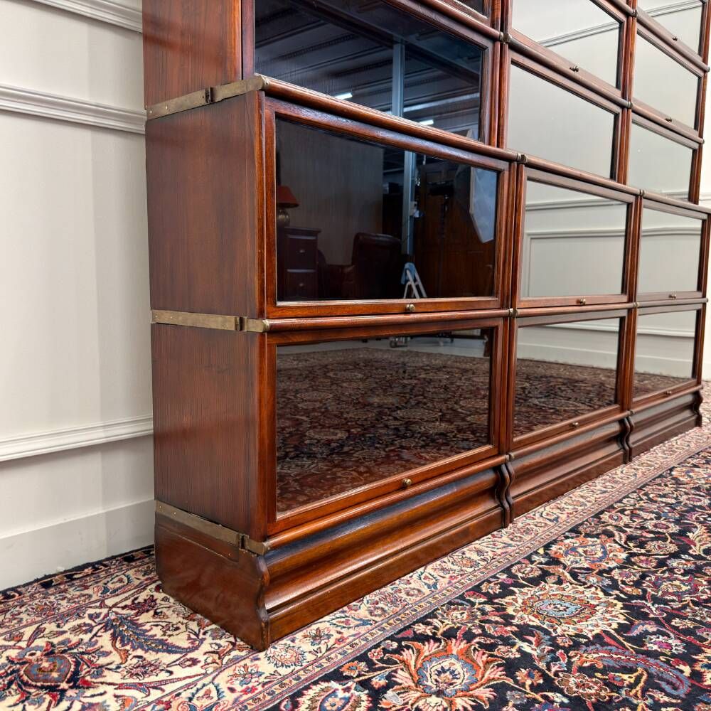 Bibliothèque de style Globe Wernicke anglaise classique