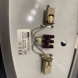 Italian glass walllights set of 2