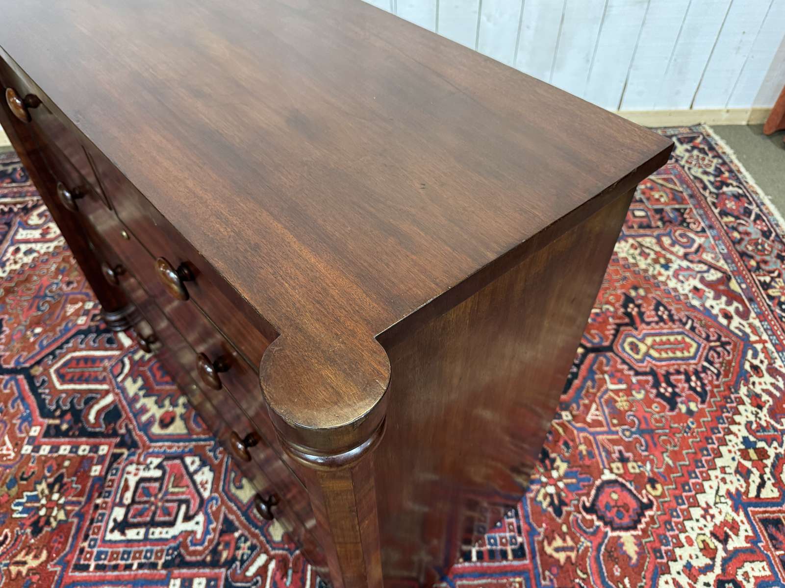 Commode Victorienne 19ème en acajou