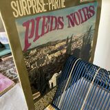 Vintage sixties record holder for 50 vinyls