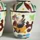 Vases vintage italy motif dragon