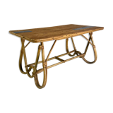 Rattan coffee table