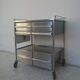 Vintage rolling stainless steel dessert